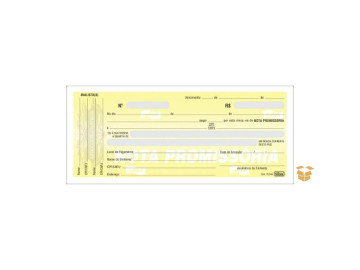 BLOCO NOTA PROMISSORIA...