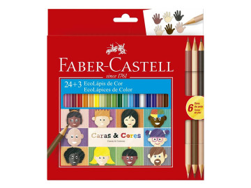 LAPIS COR  24 CORES SEXT.+6...