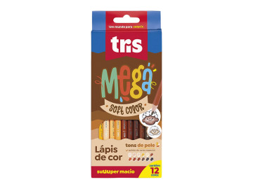 LAPIS COR PELE 12 CORES...