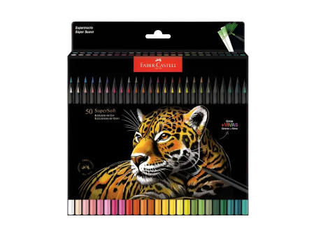 LAPIS COR  50 CORES SUPERSOFT