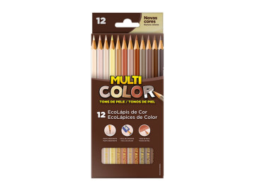 LAPIS COR PELE 12 CORES...