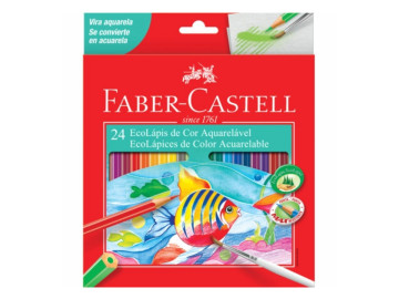 LAPIS COR AQUARELAVEL 24...