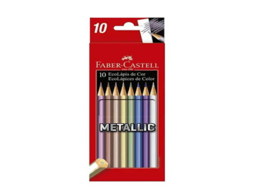 LAPIS COR METALICO 10 CORES...
