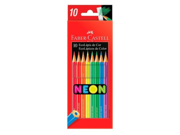 LAPIS COR NEON 10 CORES...