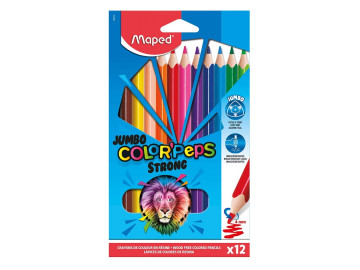 LAPIS COR JUMBO 12 CORES...