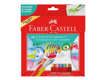 LAPIS COR AQUARELAVEL 60...