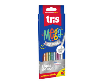 LAPIS COR METALICO 10 CORES...