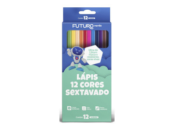 LAPIS COR  12 CORES...