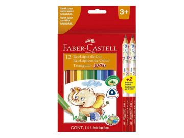 LAPIS COR JUMBO 12 CORES...