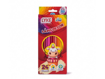 LAPIS COR  24 CORES SEXTAVADO