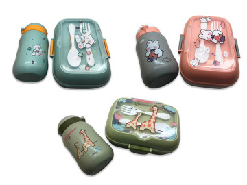 KIT PORTA LANCHE+GARRAFA...