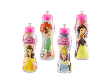 GARRAFA PLAST.PRINCESAS 450ML