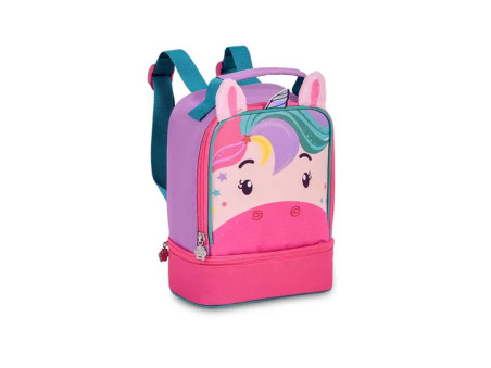 LANCHEIRA PETS CLIO STYLE CORES 27CM.