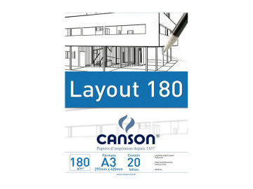 BLOCO PAPEL LAYOUT A3 LISO...