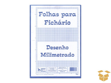 PAPEL MILIMETRADO A4  BLOCO...