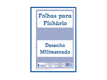 PAPEL MILIMETRADO A4  BLOCO...