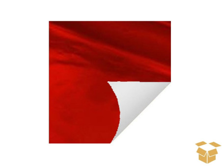 PAPEL LAMINADO VERMELHO 45X59MM 40F.