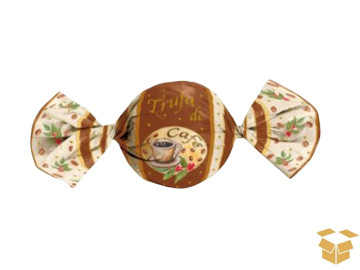 EMB.TRUFAS ALUM.CAFE 15X16...