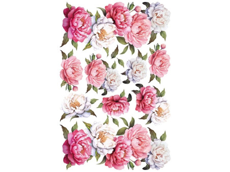 TRANSFER IMAGEM PEONIAS BIG