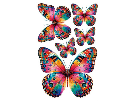 TRANSFER IMAGEM  BORBOLETAS SMALL