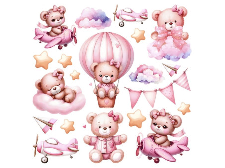 TRANSFER TEXTIL URSINHA AVIADOR URSINHA