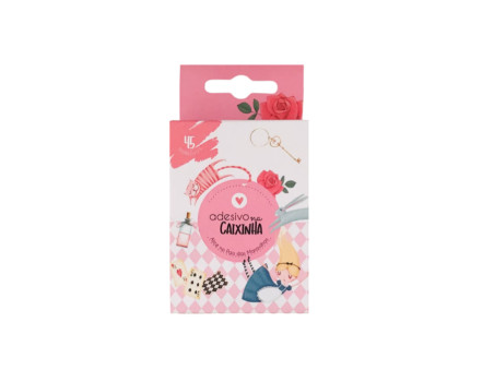 ADESIVO CAIXINHA ALICE PAIS MARAV.C/45