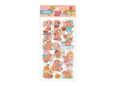 ADESIVO TRANSPARENTE CAPYCLUB 6F.