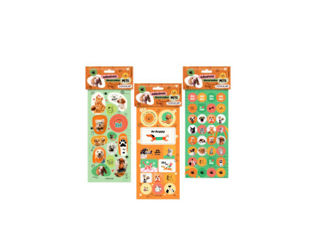 ADESIVO PETS C/3 FLS.