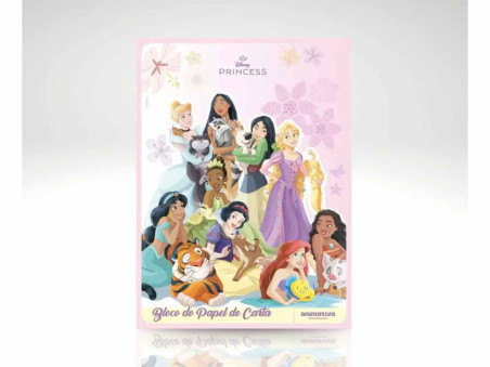 PAPEL CARTA PRINCESAS 48F.