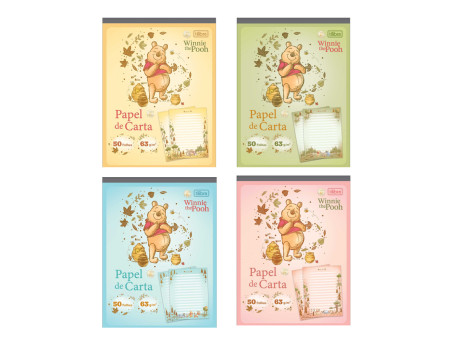 PAPEL CARTA POOH 50F.63G.