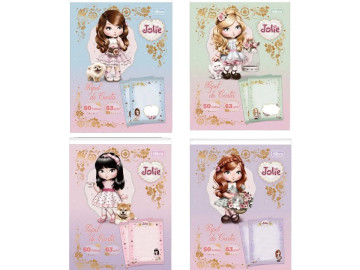 PAPEL CARTA JOLIE 50F.63G.