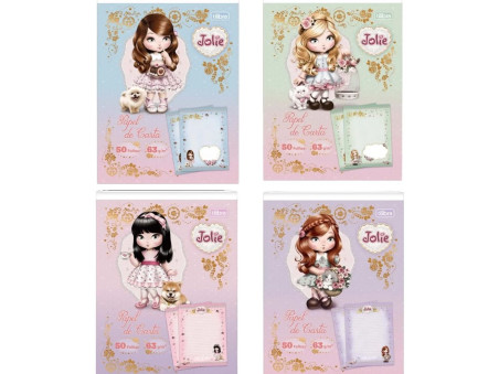 PAPEL CARTA JOLIE 50F.63G.