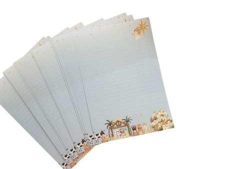 PAPEL CARTA NASCIMENTO DE JESUS 40 F.