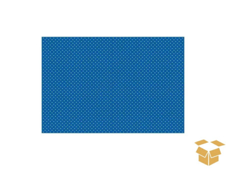 PAPEL COLOR DECORADO POA AZUL/BRANCO 20F