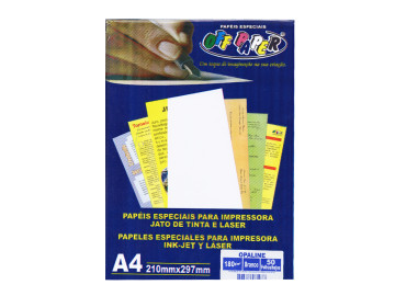 PAPEL A4 OPALINE BRANCO...