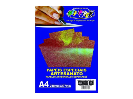 PAPEL LAMICOTE HOLOGR.VM.250G.A4 10F.