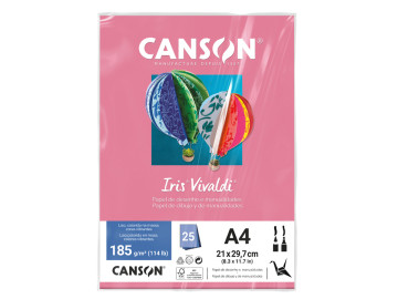 PAPEL A4 COLOR ROSA CLARO...