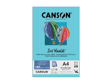 PAPEL A4 COLOR AZUL...