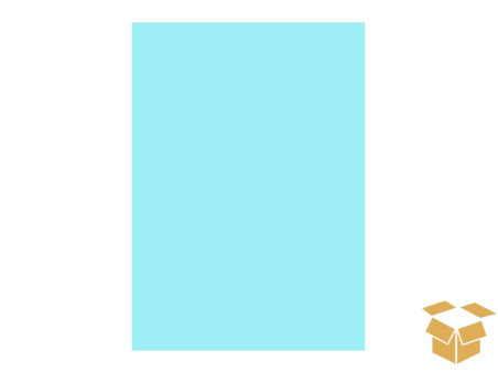 PAPEL A4 COLOR AZUL CLARO 120G.C/50F.