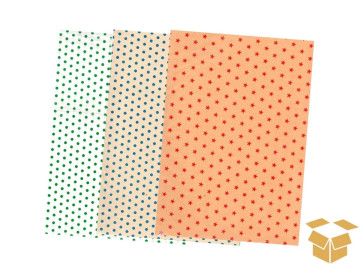 PAPEL A4 COLOR SET DECORADO...