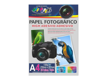 PAPEL FOTO ADESIVO A4...
