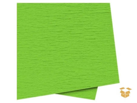 PAPEL CREPON VERDE FOLHA C/40