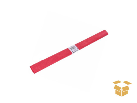 PAPEL CREPON VERMELHO 48CMX2MTS C/40