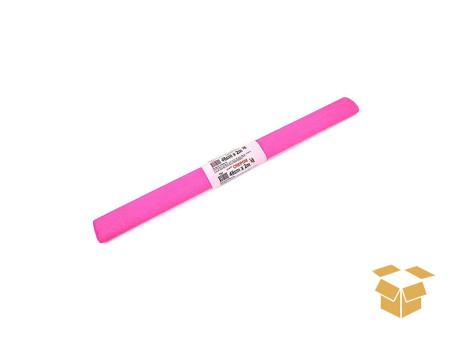 PAPEL CREPON ROSA PINK 48CMX2MTS.C/40