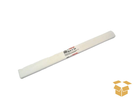 PAPEL CREPON BRANCO 48CMX2MTS.C/40