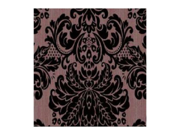 PAPEL CONT.ARABESCO MARROM...