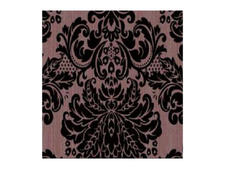 PAPEL CONT.ARABESCO MARROM 10M.90MIC.PVC