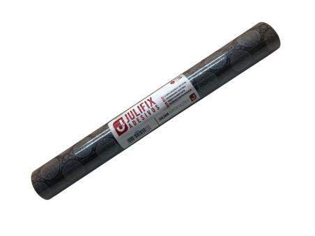 PAPEL CONT.BRILHO CIRCULOS 10M.90MIC.PVC