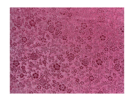 PAPEL CONT.BRILHO FLO.ROSE 10M.90MIC.PVC