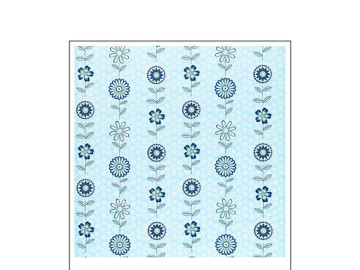 PAPEL CONT.FLORES E FOLHAS...